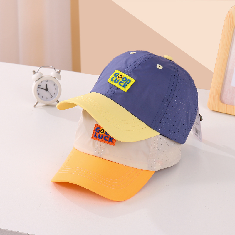 Children Unisex Casual Cute Letter Patchwork Baseball Cap display picture 3