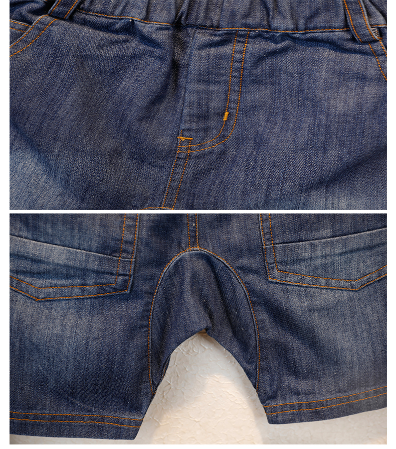 Décontractée Style Classique Couleur Unie Taille Elastique Mélange De Coton Garçons Pantalon display picture 1