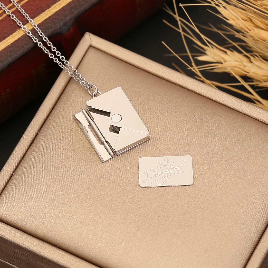 Stainless Steel 18K Gold Plated Simple Style Plating Solid Color Pendant Necklace display picture 2