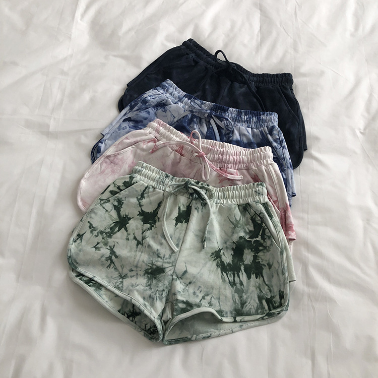 Women's Holiday Beach Sports Color Block Shorts Casual Pants Shorts display picture 2
