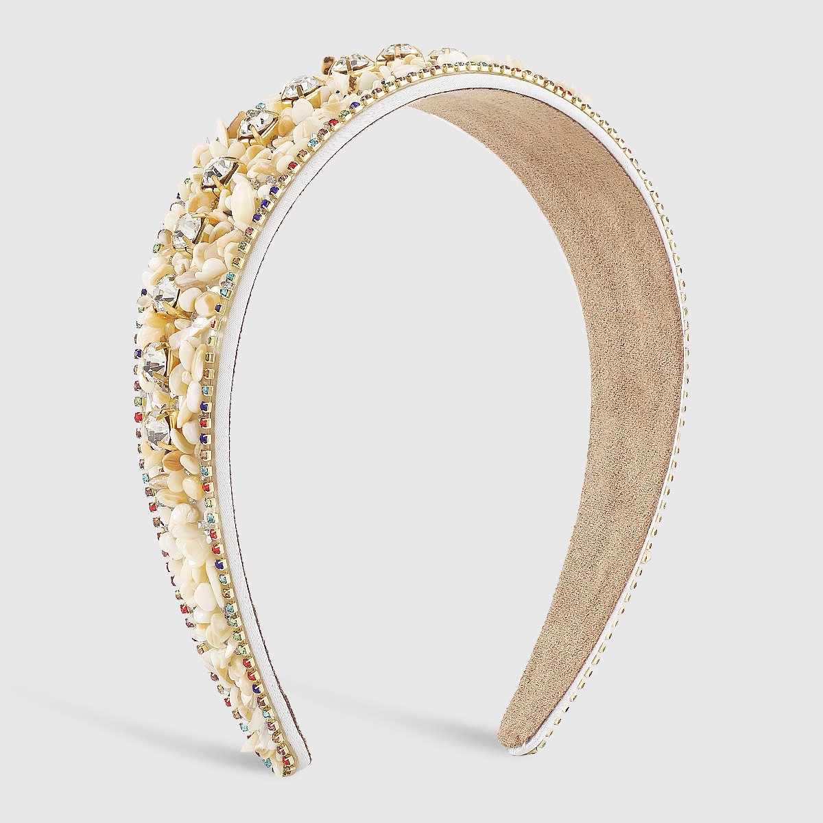 Baroque Style Multicolor Rhinestone Gravel Hair Band display picture 5