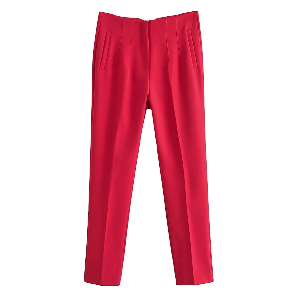 Women's Street Streetwear Solid Color Full Length Casual Pants display picture 26