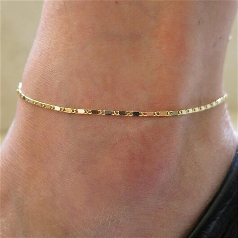 Simple Style Animal Cross Moon Gold Plated Silver Plated Imitation Pearl Alloy Wholesale Anklet display picture 10