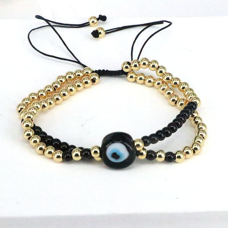 Glam French Style Eye Glass Copper Bracelets In Bulk display picture 3