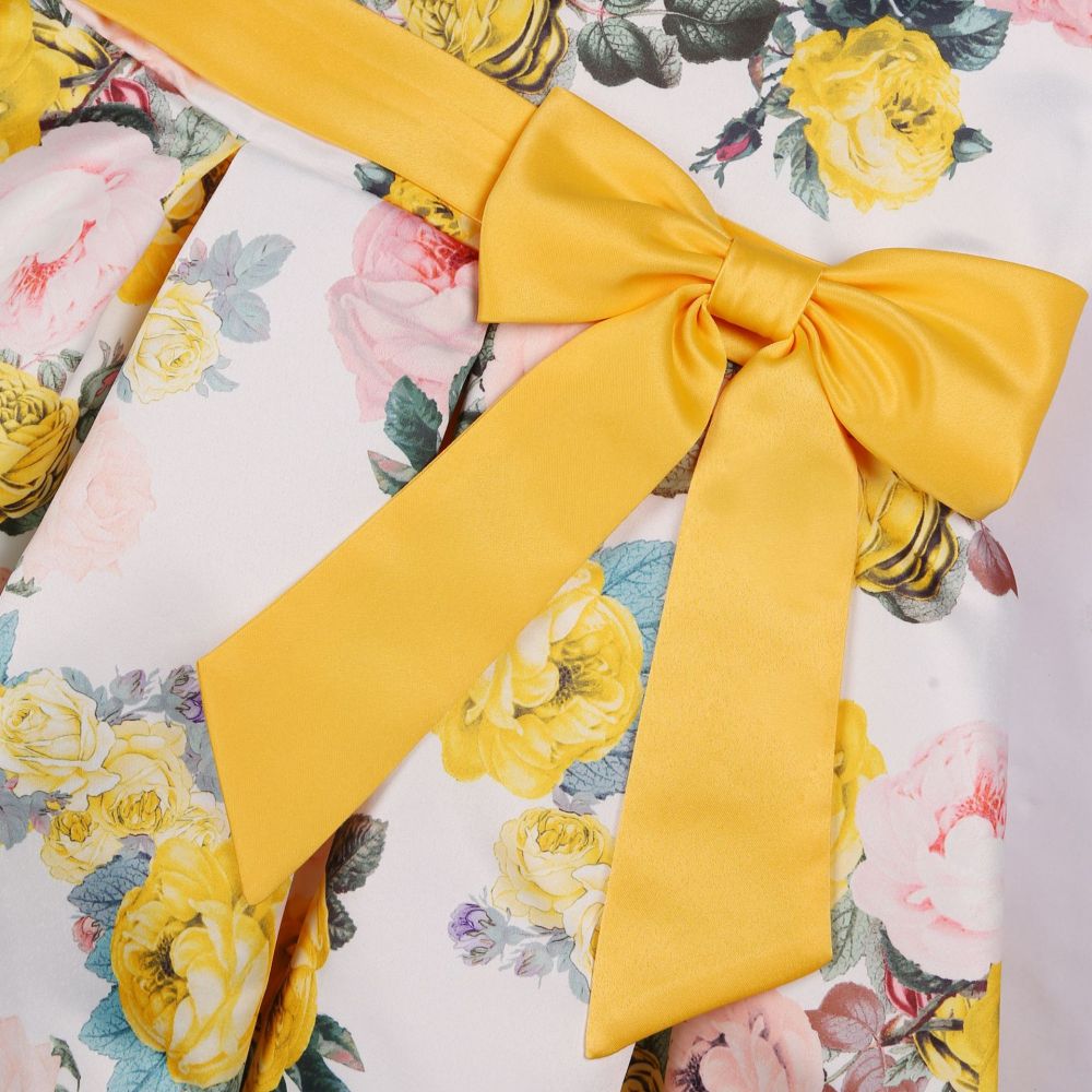 Elegant Flower Bowknot Polyester Girls Dresses display picture 2