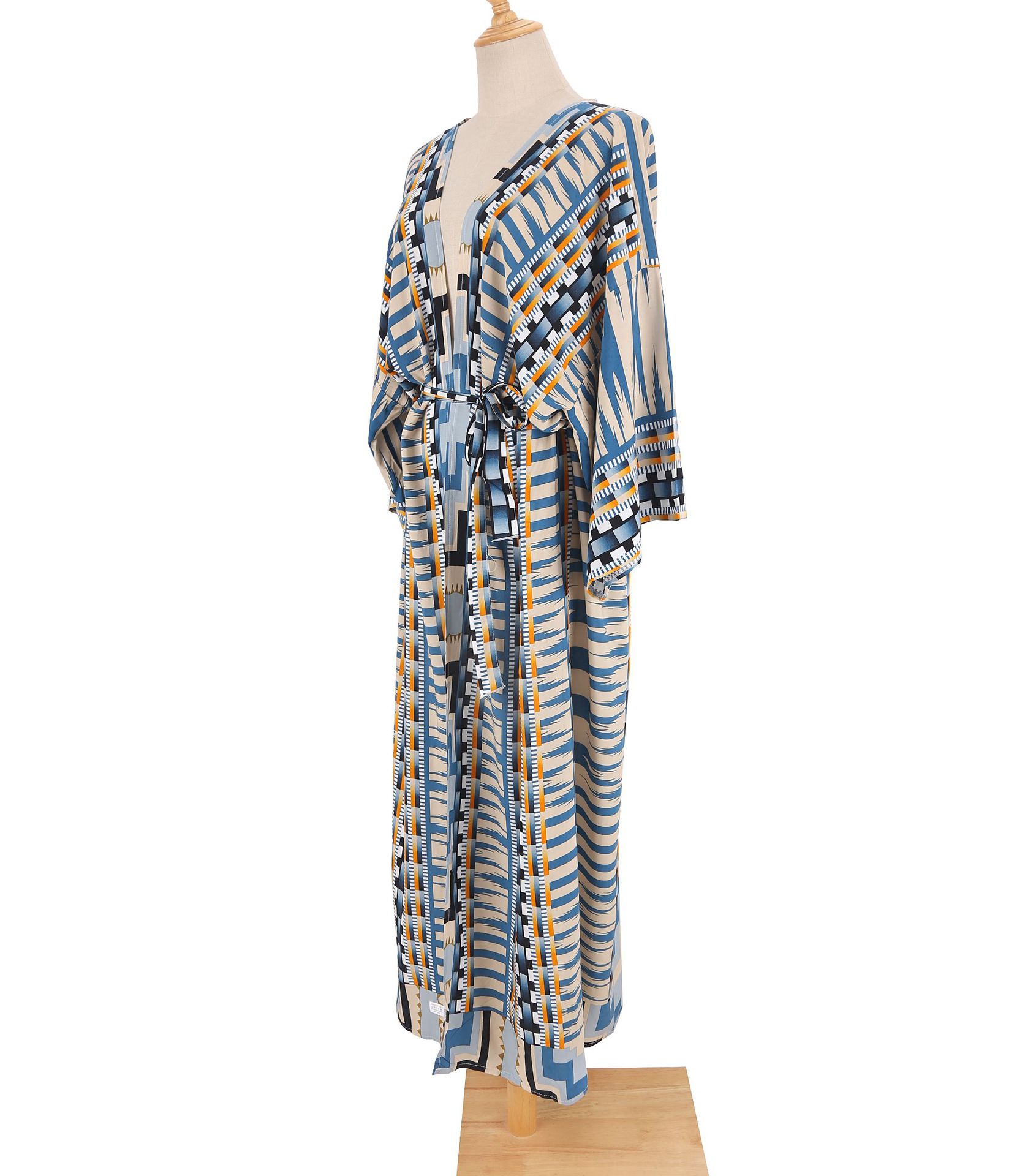 Women's Casual Bohemian Beach Printing Belt Cover Ups display picture 6