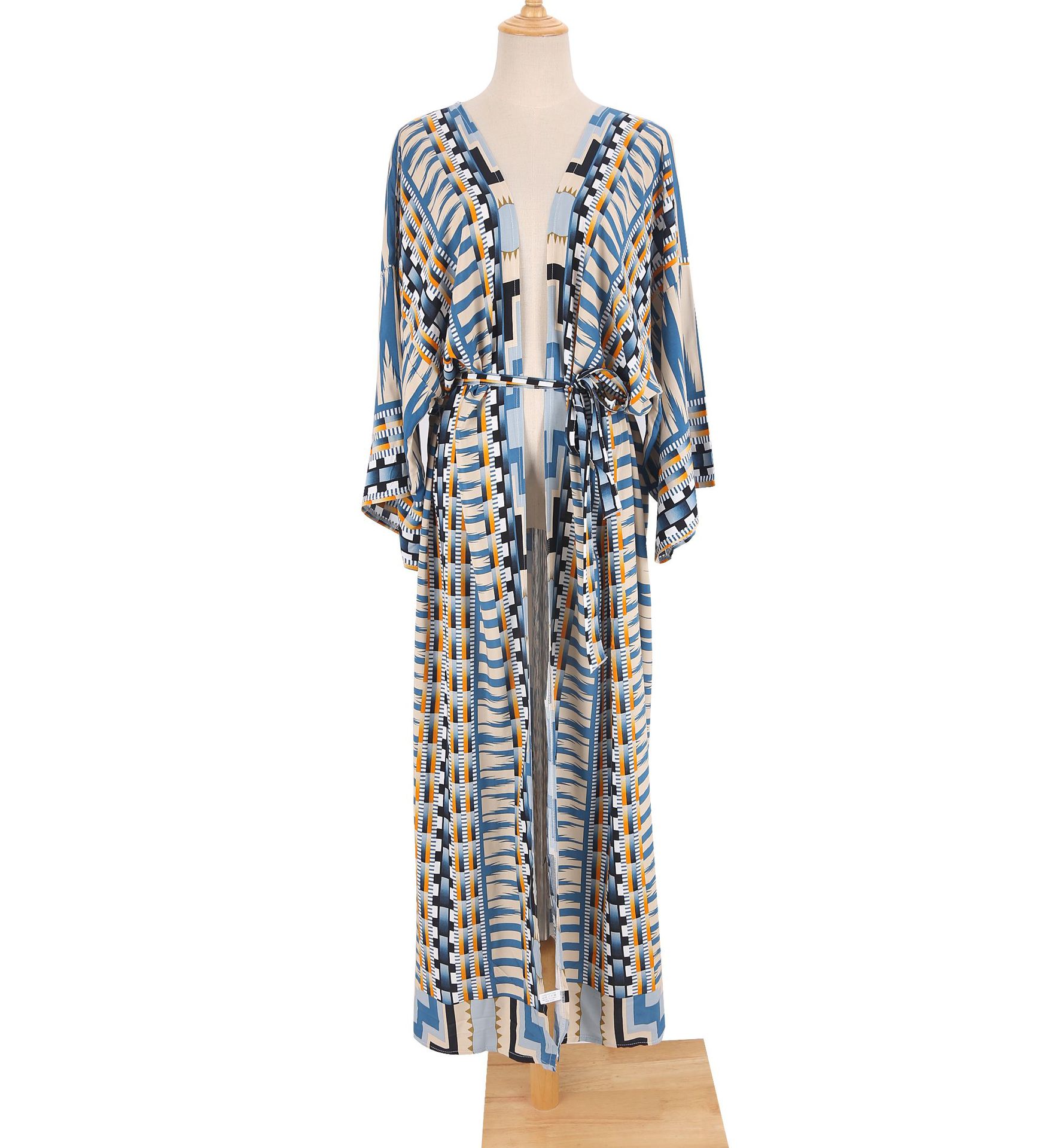 Women's Casual Bohemian Beach Printing Belt Cover Ups display picture 5