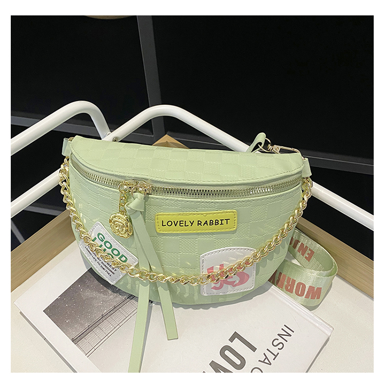 Women's Streetwear Letter Pu Leather Waist Bags display picture 7
