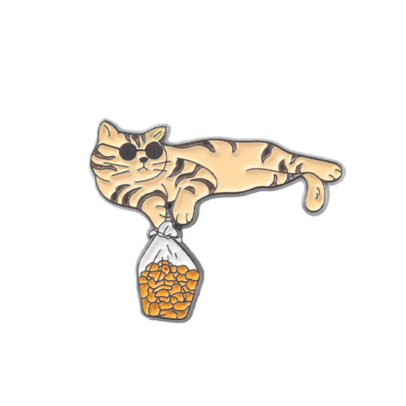 Cute Animal Alloy Stoving Varnish Unisex Brooches display picture 23