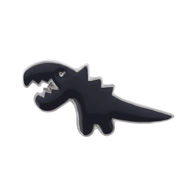 Cartoon Style Dinosaur Alloy Stoving Varnish Unisex Brooches display picture 15