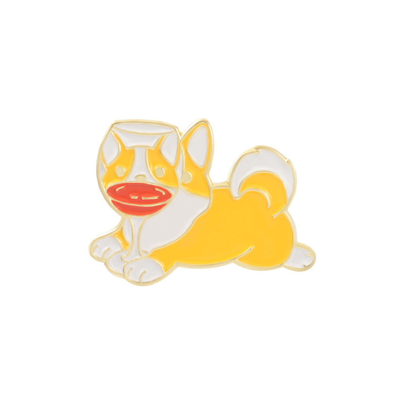 Cartoon Style Animal Alloy Stoving Varnish Unisex Brooches display picture 29
