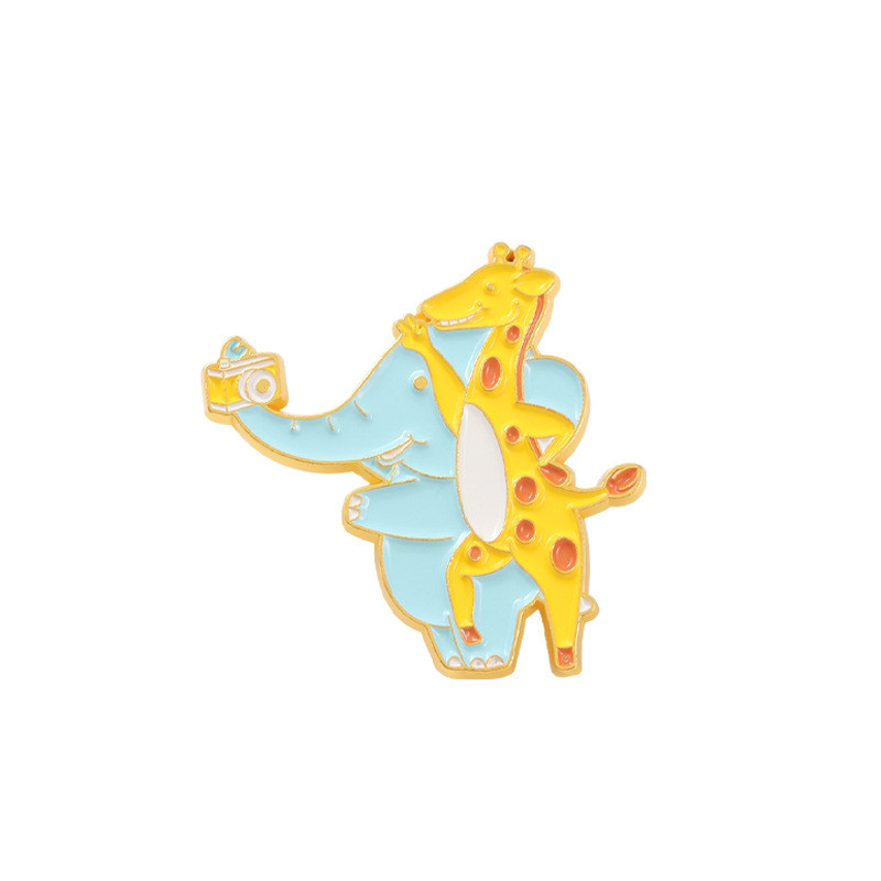 Cute Animal Alloy Stoving Varnish Unisex Brooches display picture 19