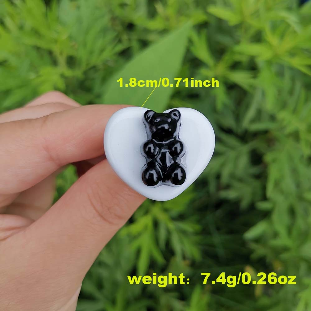 Simple Style Bear Synthetic Resin Wholesale Rings display picture 6