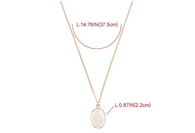 Retro Round Alloy Plating Inlay Artificial Gemstones Women's Pendant Necklace display picture 1