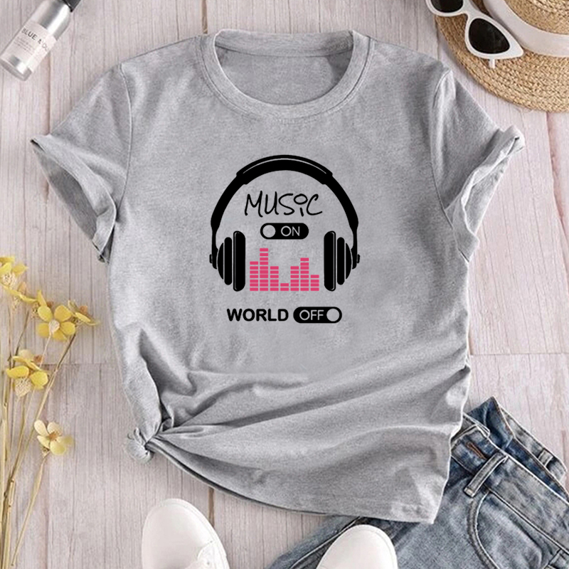 Mujeres Camiseta De Manga Corta Manga Corta Camisetas Impresión Casual Humano Letra Forma De Corazón display picture 4