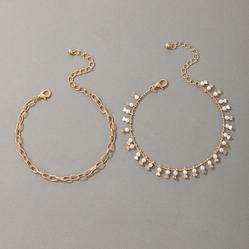 Style Classique Géométrique Alliage Incruster Perles Artificielles Femmes Bracelets display picture 4