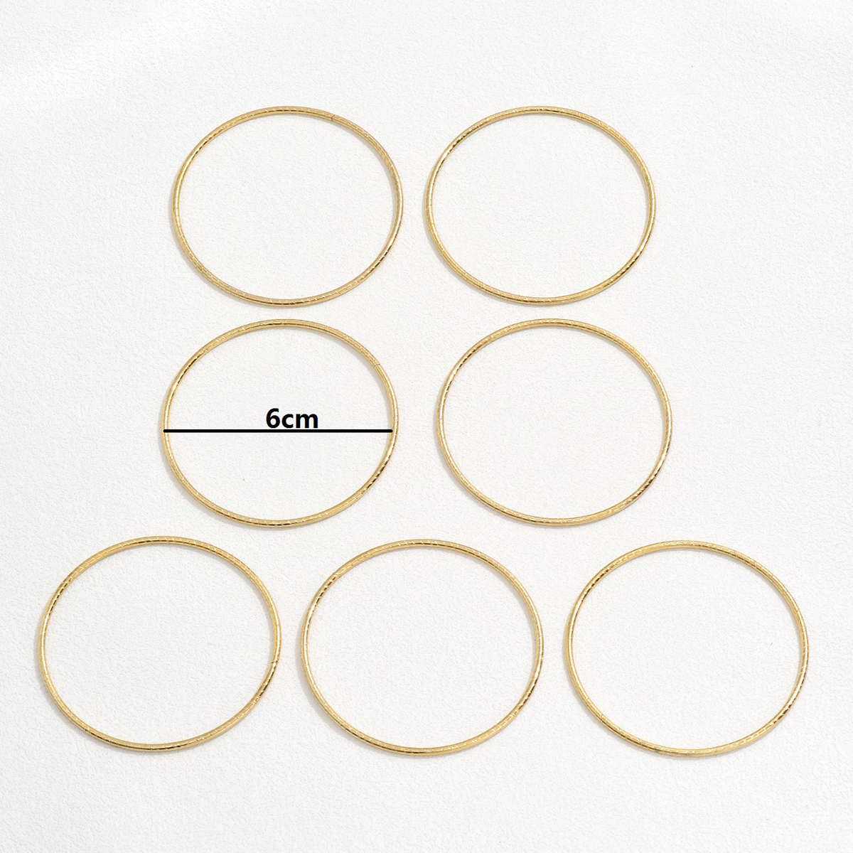 Glamour Style Simple Cercle Acier Inoxydable 201 Bracelet En Masse display picture 10