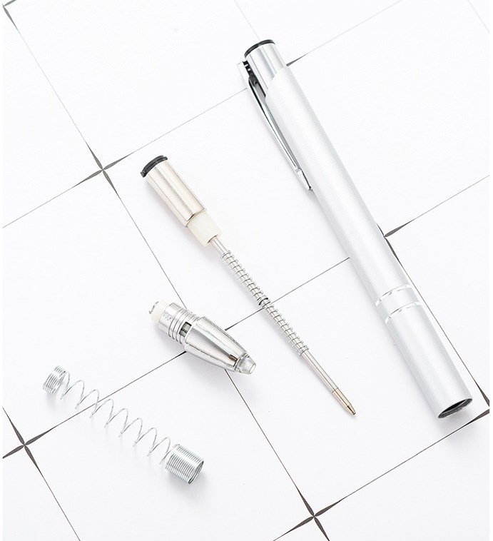 Simple Touch Led Light Multifunctional Ballpoint Pen display picture 2