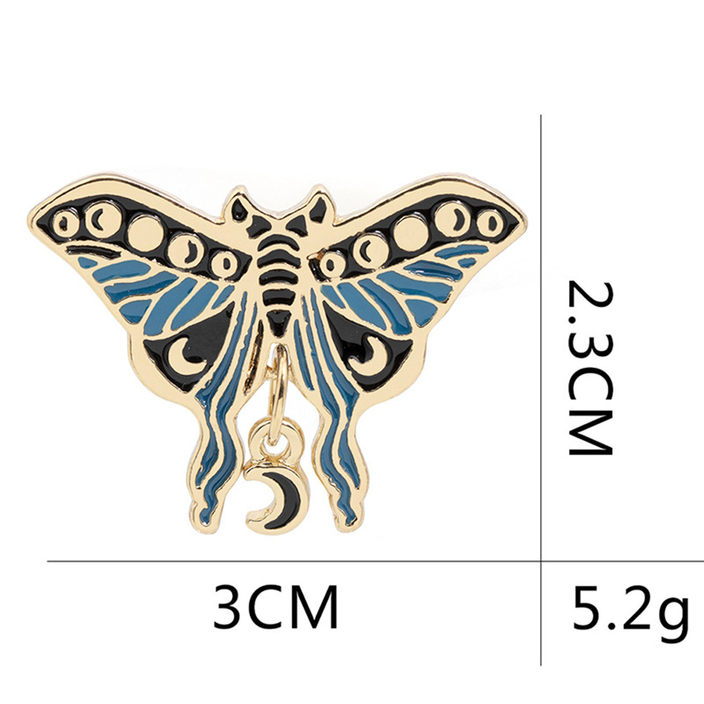 Fashion Bee Butterfly Alloy Metal Spray Paint Enamel Plating Unisex Brooches display picture 3