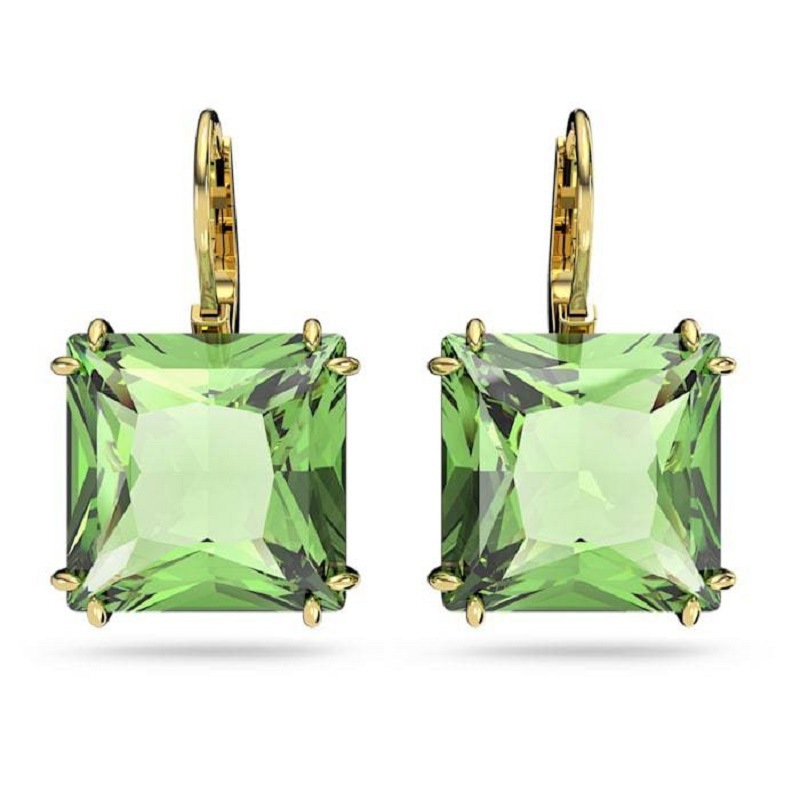 Fashion Geometric Alloy Diamond Artificial Crystal Women's Drop Earrings display picture 5