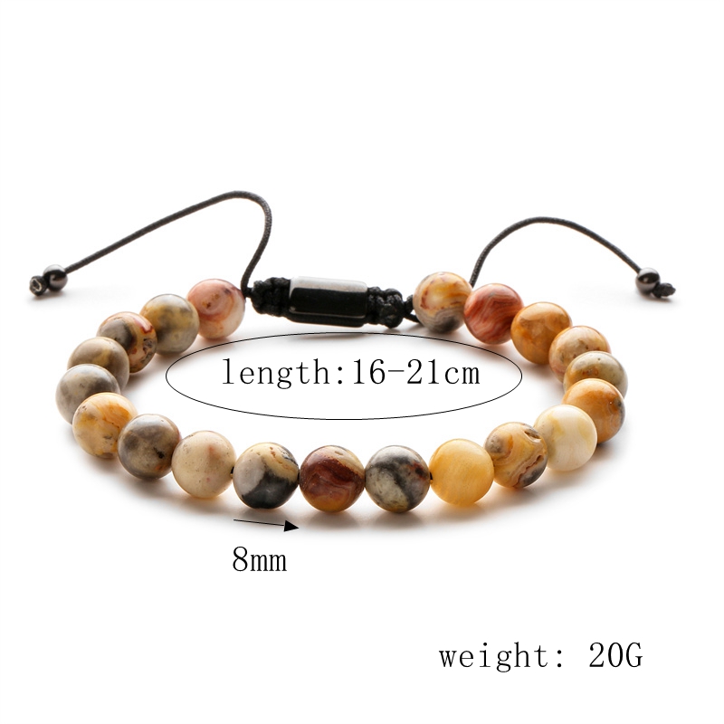 Retro Geometric Natural Stone Wholesale Bracelets display picture 1