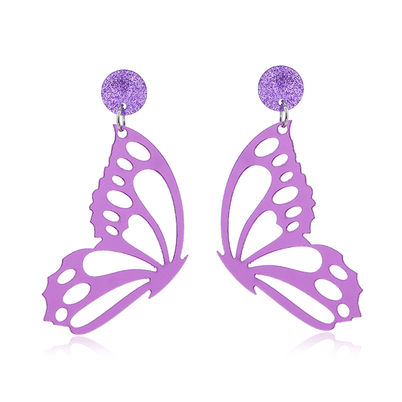 Vacation Butterfly Arylic Hollow Out Women's Drop Earrings display picture 5
