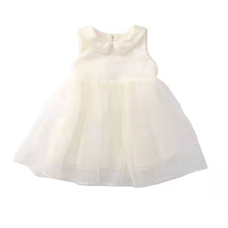 Princess Solid Color Bow Knot Satin Girls Dresses display picture 5