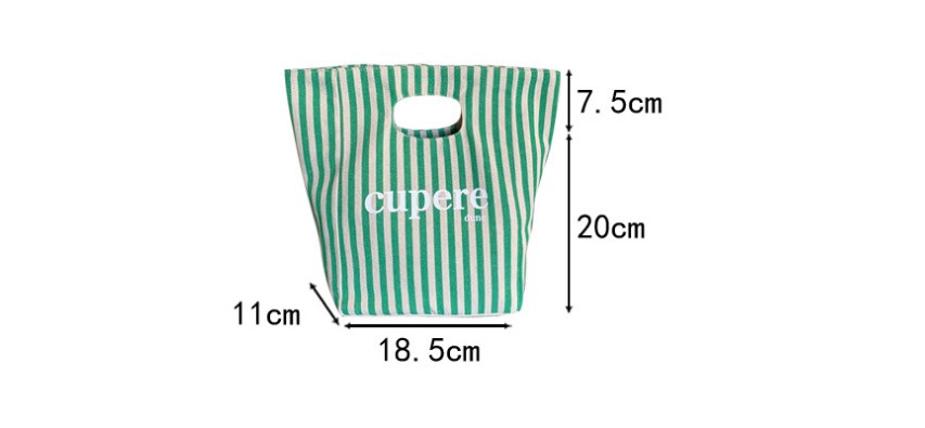 Women's Streetwear Letter Stripe Polyester Shopping Bags display picture 6