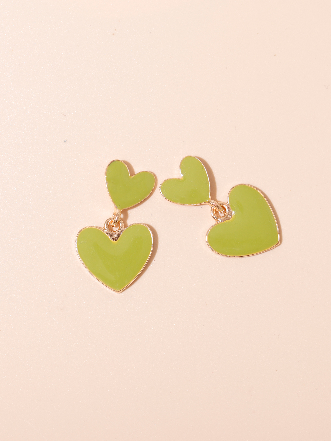 Sweet Heart Shape Alloy Women's Drop Earrings display picture 3