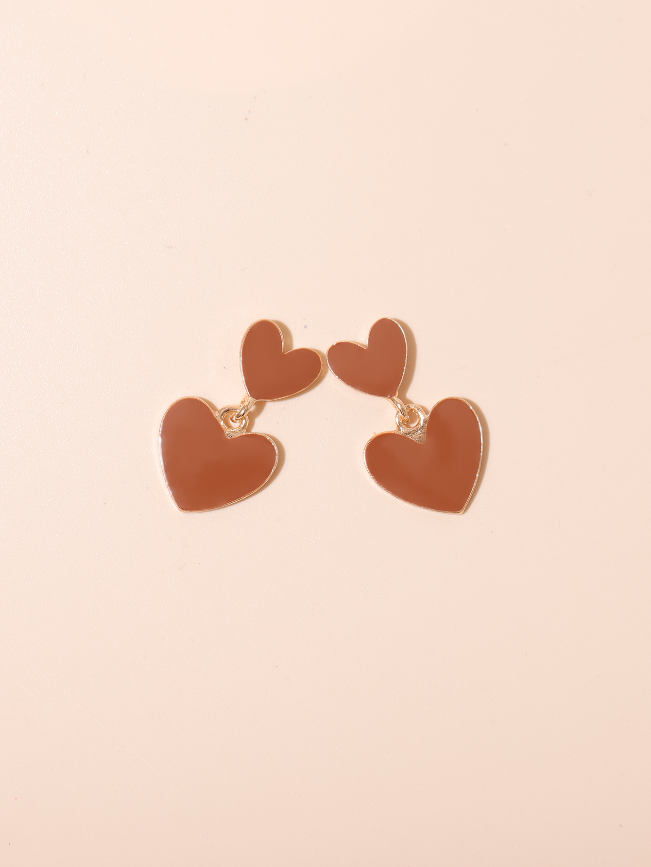 Sweet Heart Shape Alloy Women's Drop Earrings display picture 5