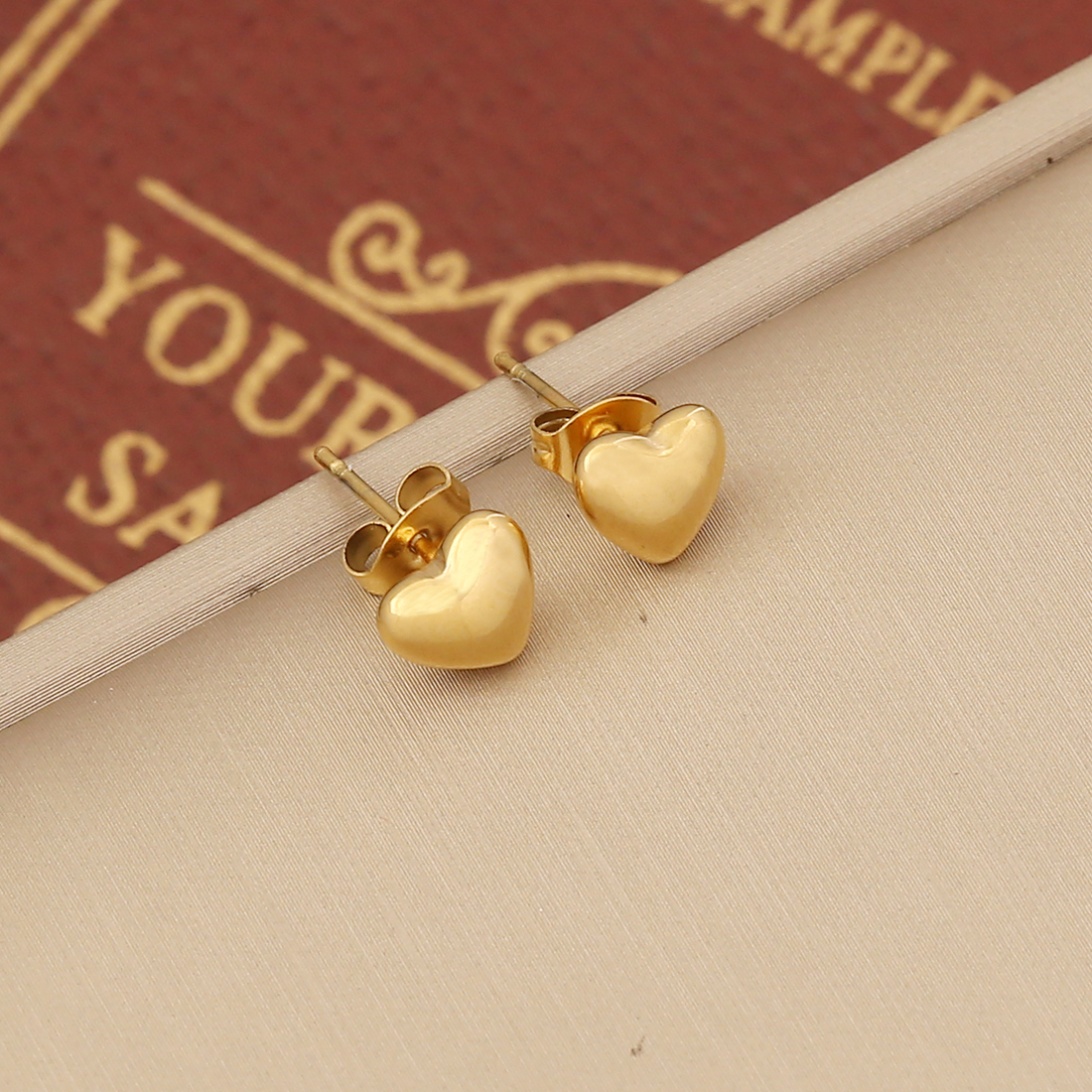 Fashion Heart Shape Stainless Steel Pearl Plating Bracelets Earrings Necklace display picture 5