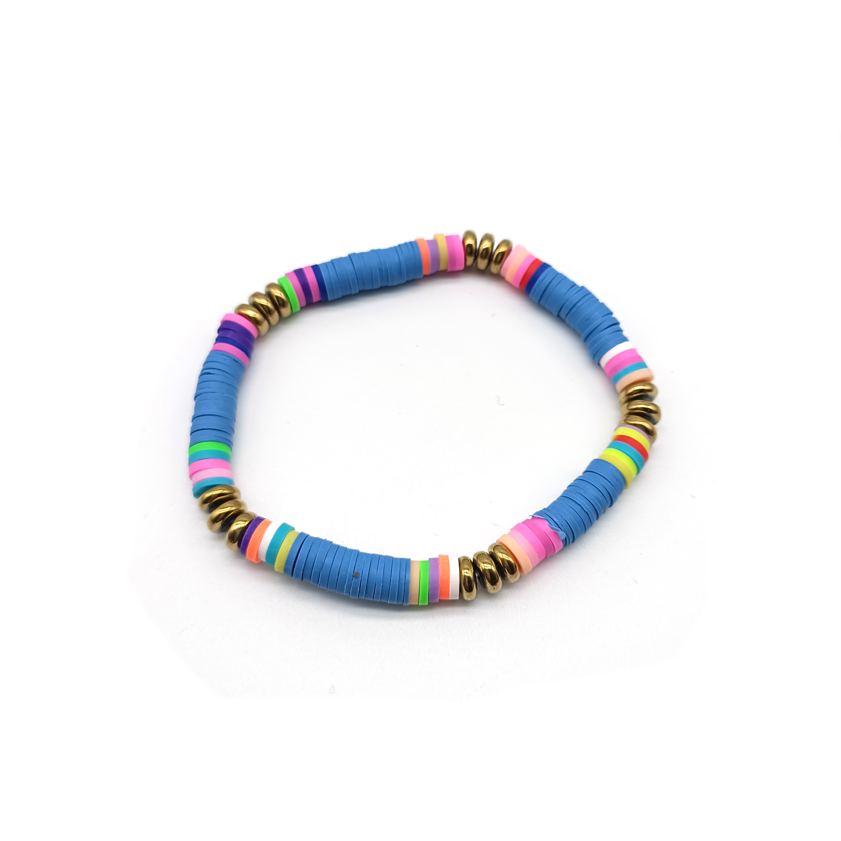 Fashion Colorful Gold Plated Soft Clay Wholesale Bracelets display picture 9