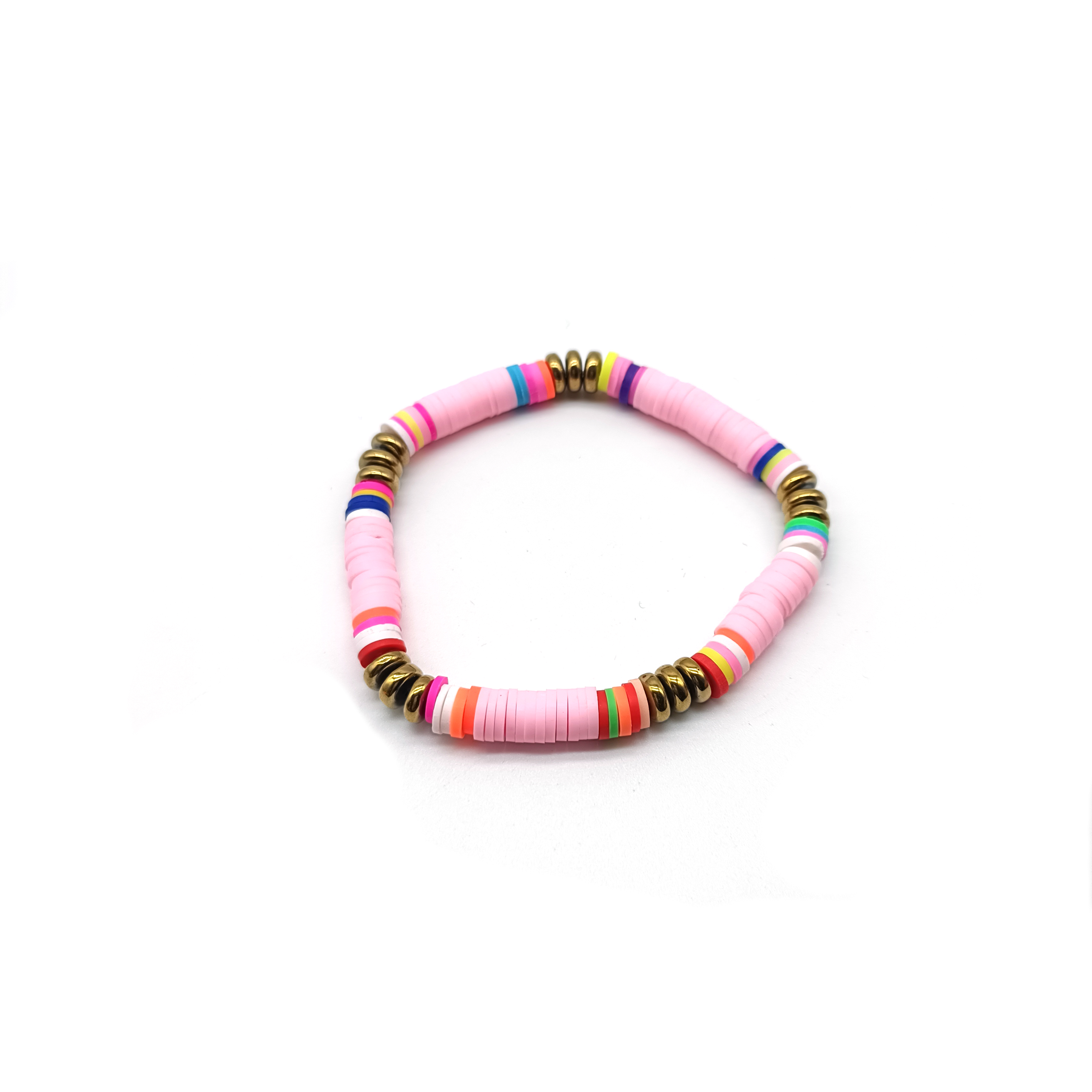 Fashion Colorful Gold Plated Soft Clay Wholesale Bracelets display picture 10
