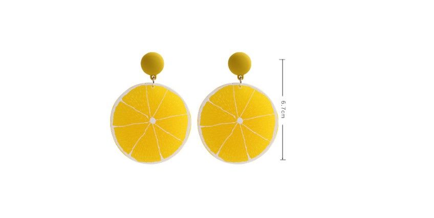1 Pair Fashion Fruit Alloy Women's Drop Earrings display picture 2