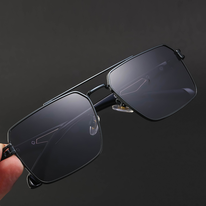 Fashion Punk Solid Color Pc Square Full Frame Men's Sunglasses display picture 3