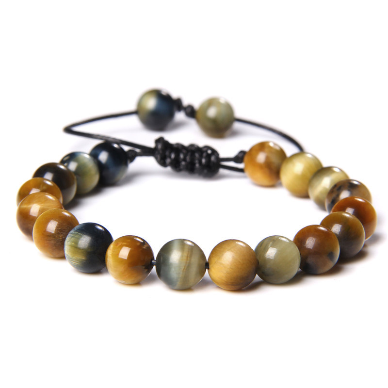 Ethnic Style Geometric Natural Stone Beaded Bracelets display picture 3