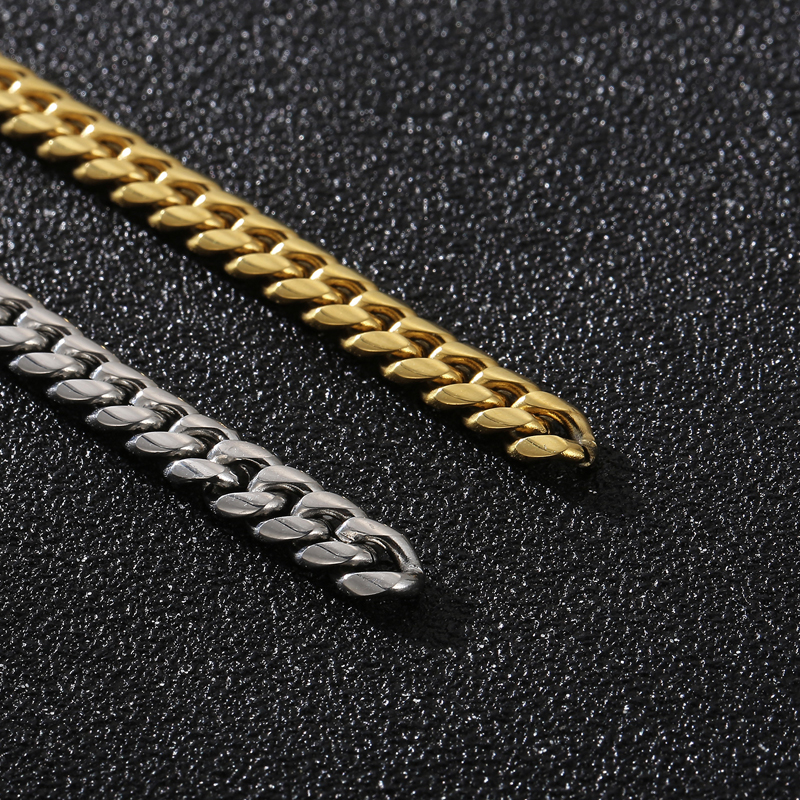 Fashion Solid Color Titanium Steel Men's Bracelets display picture 4