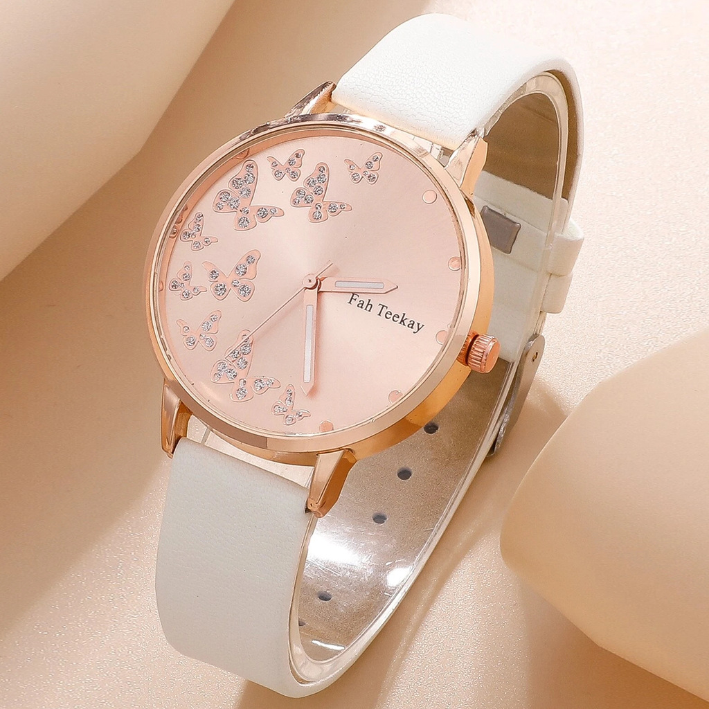 Classic Style Butterfly Buckle Quartz Women's Watches display picture 7