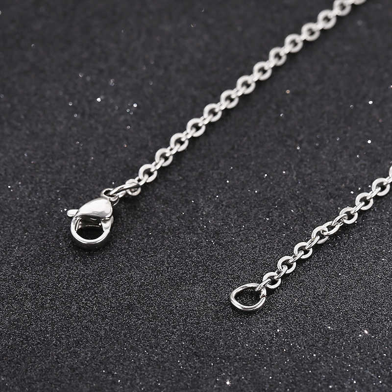 Casual Simple Style Irregular Star Moon Stainless Steel Pendant Necklace display picture 10