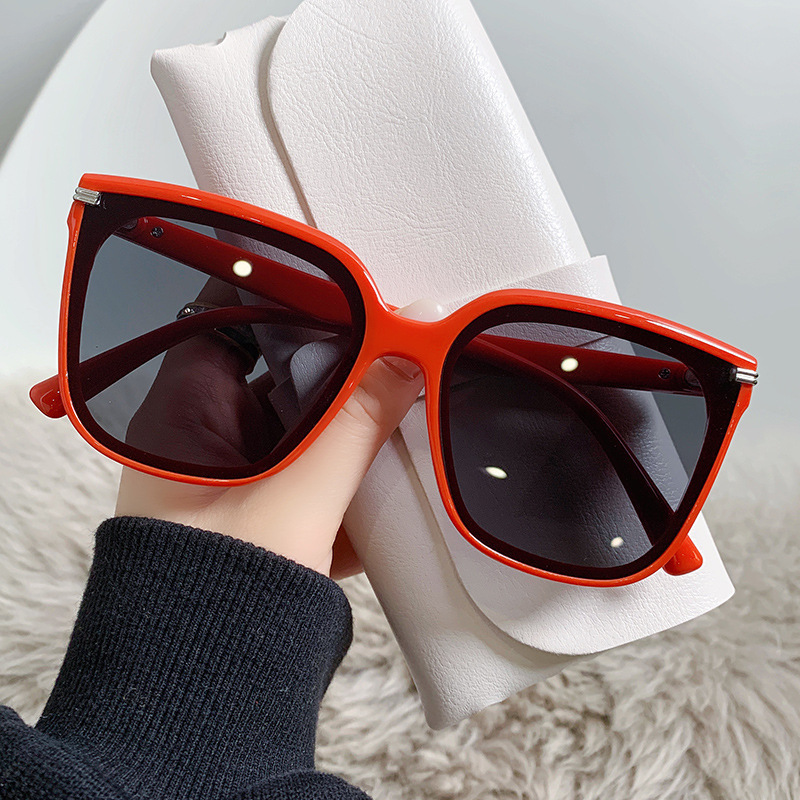 Elegant Sports Color Block Ac Square Patchwork Full Frame Women's Sunglasses display picture 1
