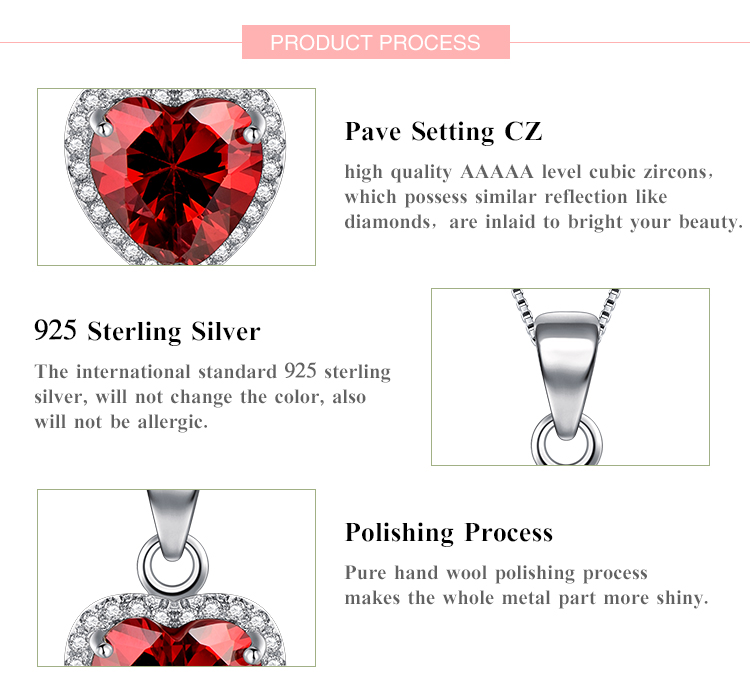 Elegant Vintage Style Heart Shape Sterling Silver Plating Inlay Zircon Rhodium Plated Rings Necklace display picture 7