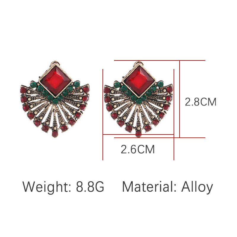 Vintage Style Geometric Metal Brass Plating Gold Plated Silver Plated Women's Drop Earrings display picture 5