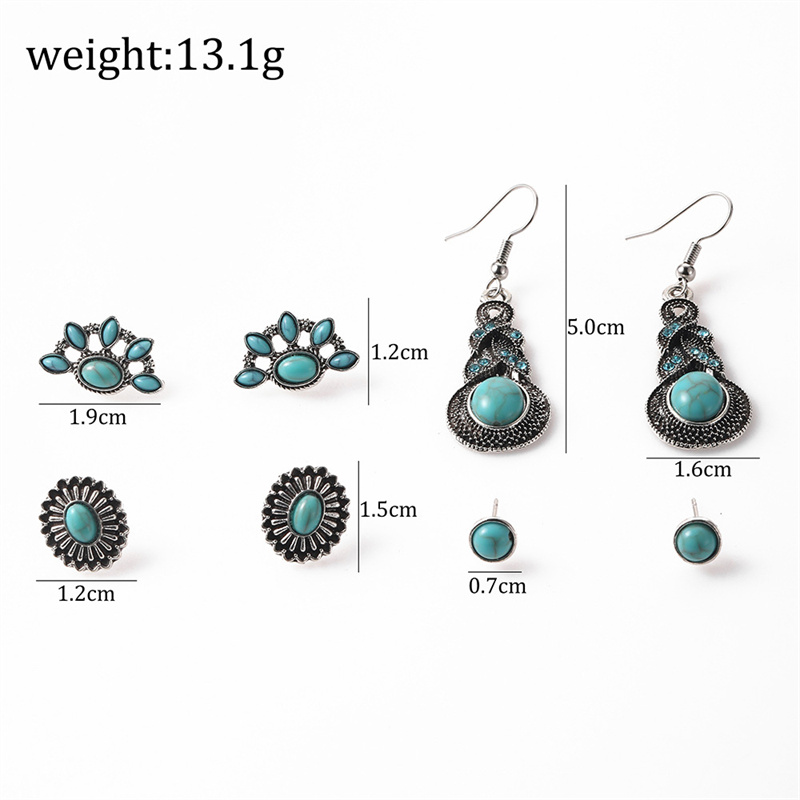 Vintage Style Geometric Metal Brass Plating Gold Plated Silver Plated Women's Drop Earrings display picture 7