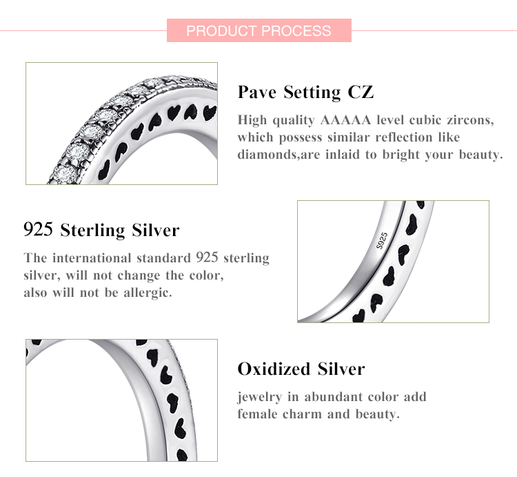 Vintage Style Simple Style Heart Shape Sterling Silver Plating Hollow Out Inlay Zircon Thai Silver Rings display picture 3