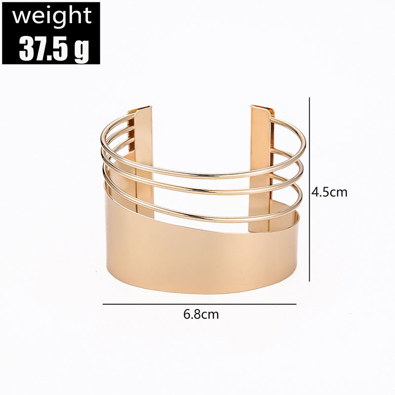 Stainless Steel Brass Metal Classic Style Streetwear Hip-Hop Hollow Out Plating Inlay Animal Zircon Artificial Crystal Artificial Pearls Wristband Bangle display picture 6