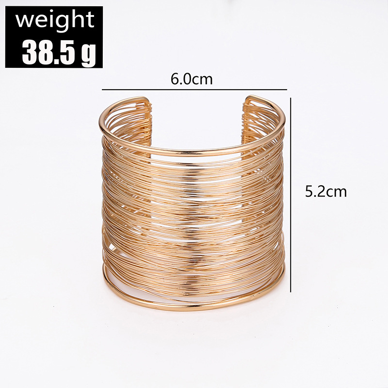Stainless Steel Brass Metal Classic Style Streetwear Hip-Hop Hollow Out Plating Inlay Animal Zircon Artificial Crystal Artificial Pearls Wristband Bangle display picture 7