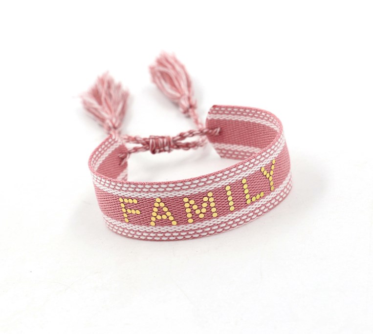 Vacation Ethnic Style Letter Polyester Wholesale Bracelets display picture 2