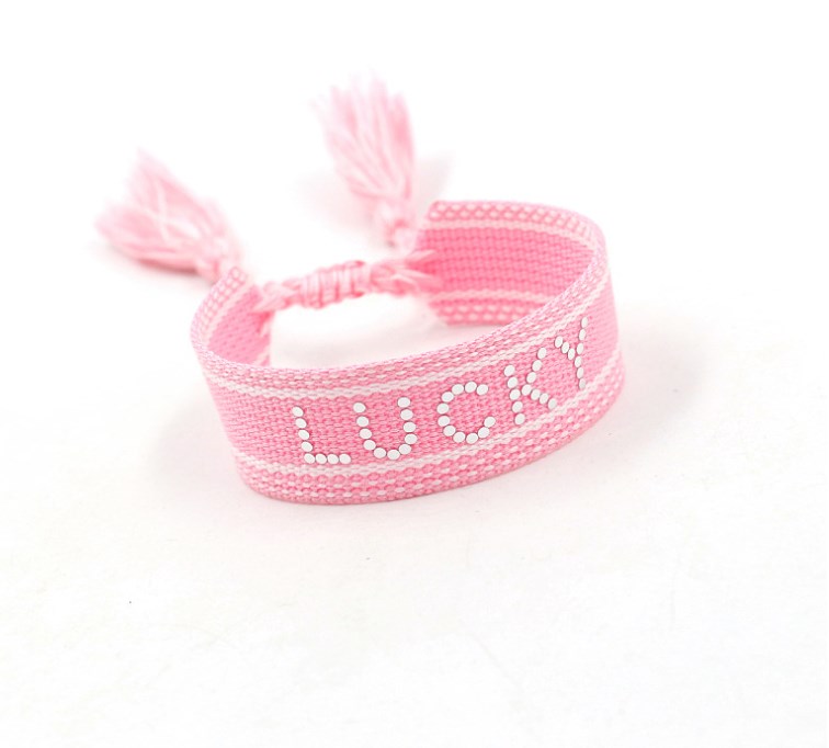 Vacation Ethnic Style Letter Polyester Wholesale Bracelets display picture 3
