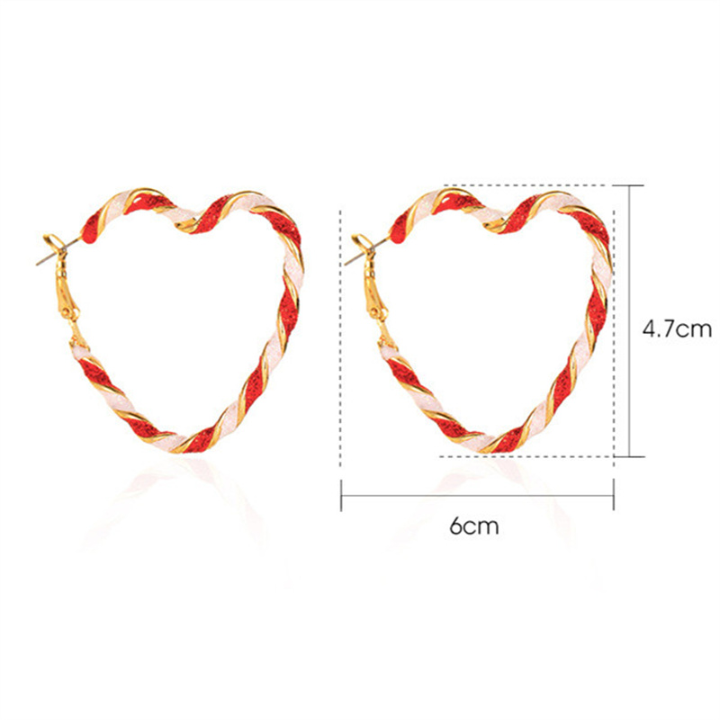 Casual Modern Style Heart Shape Key Alloy Metal Copper Asymmetrical Pearl Plating 18k Gold Plated Gold Plated Silver Plated Women's Drop Earrings display picture 5