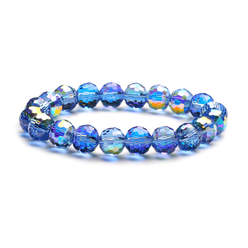 Süss Einfacher Stil Geometrisch Künstlicher Kristall Glas Großhandel Armbänder display picture 8